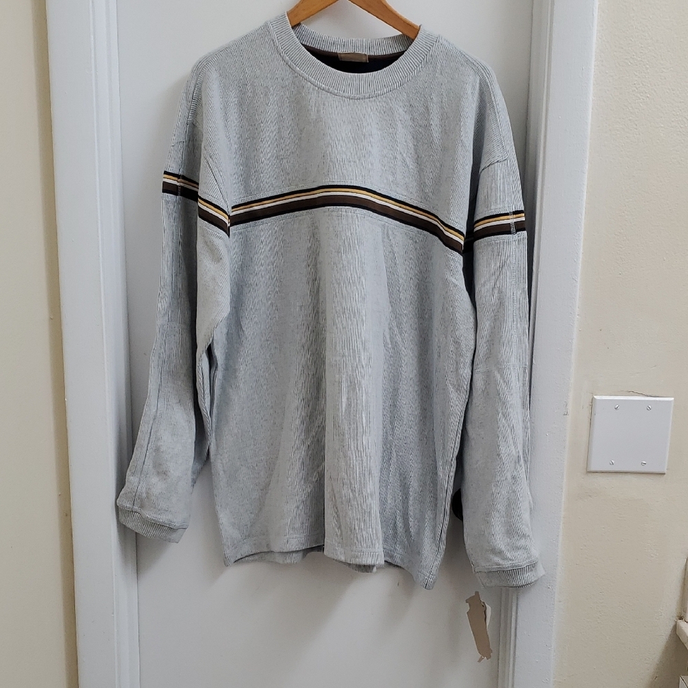 New With Tags XG Sears Gray Crewneck Sweater Size Large